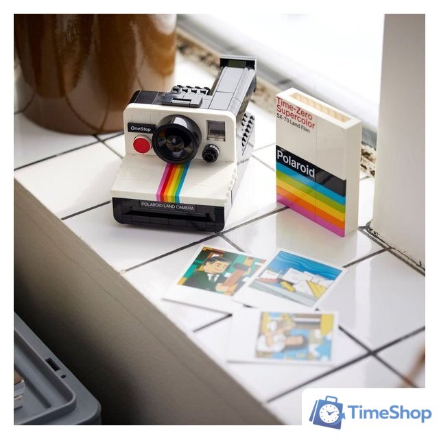 Конструктор LEGO Ideas 21345 Камера Polaroid OneStep SX-70 - Изображение №9 — Интернет-магазин Time-Shop