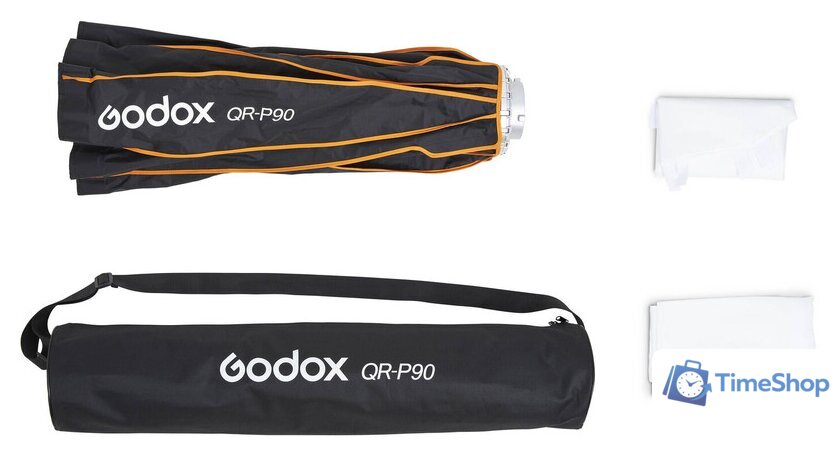 Софтбокс Godox QR-P90 параболический быстроскладной - Изображение №12 — Интернет-магазин Time-Shop