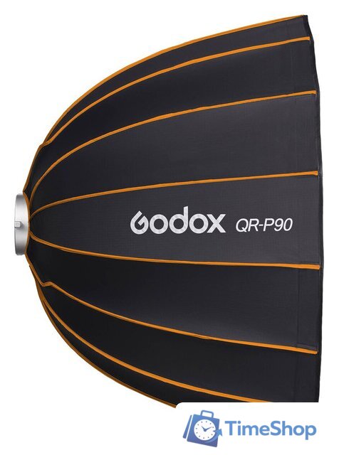 Софтбокс Godox QR-P90 параболический быстроскладной - Изображение №5 — Интернет-магазин Time-Shop