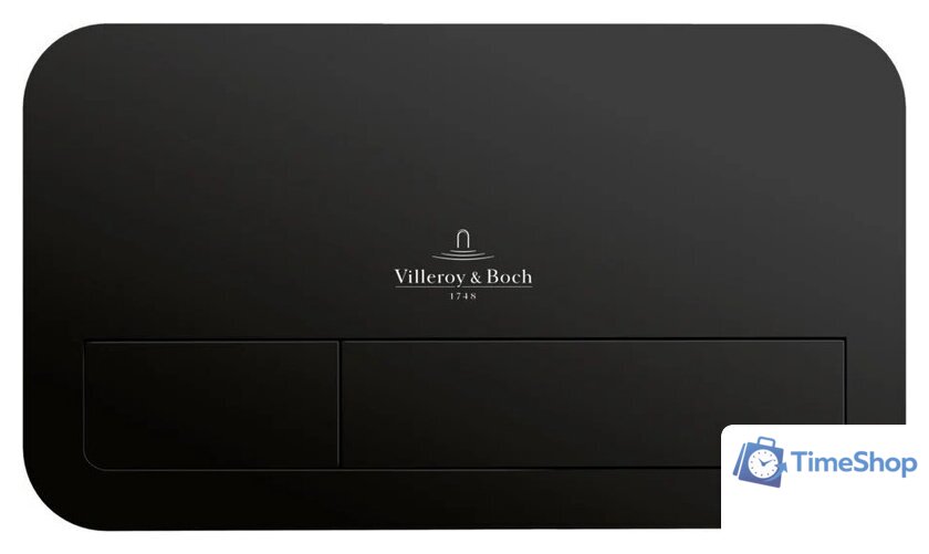 Панель смыва Villeroy & Boch ViConnect 922490AN (черный мат) - Изображение №1 — Интернет-магазин Time-Shop