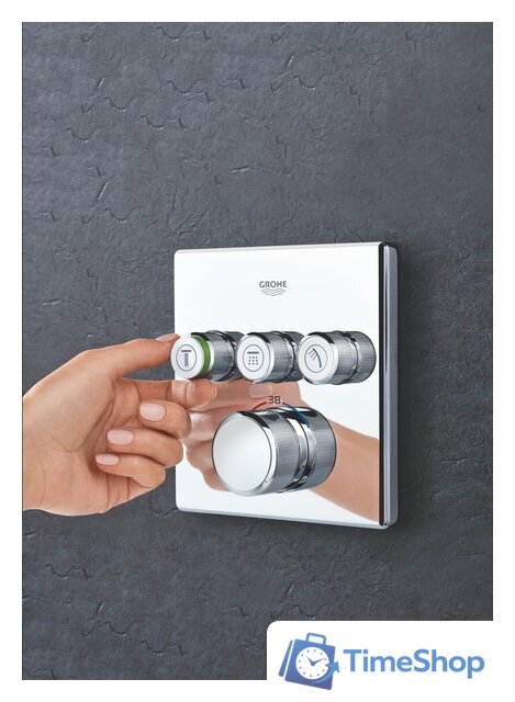 Смеситель без скрытого механизма Grohe Grohtherm SmartControl 29126000 - Изображение №9 — Интернет-магазин Time-Shop