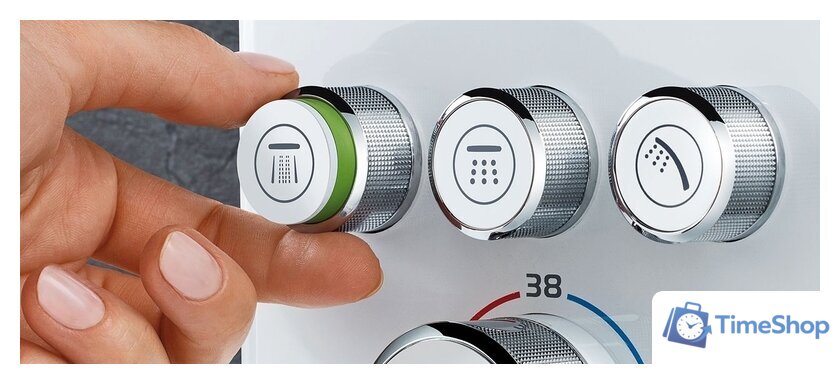 Смеситель без скрытого механизма Grohe Grohtherm SmartControl 29126000 - Изображение №6 — Интернет-магазин Time-Shop