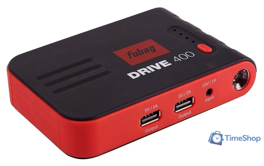 Портативное пусковое устройство Fubag DRIVE 400 - Изображение №3 — Интернет-магазин Time-Shop