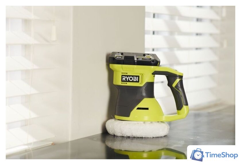 Полировальная машина Ryobi RBP18150-0 5133005617 (без АКБ) - Изображение №7 — Интернет-магазин Time-Shop