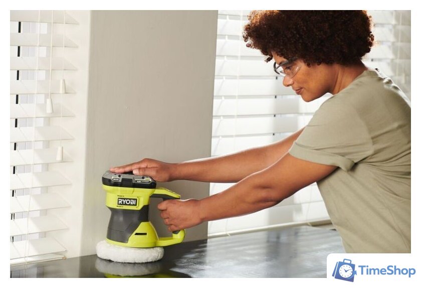 Полировальная машина Ryobi RBP18150-0 5133005617 (без АКБ) - Изображение №6 — Интернет-магазин Time-Shop