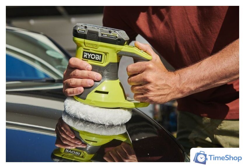 Полировальная машина Ryobi RBP18150-0 5133005617 (без АКБ) - Изображение №9 — Интернет-магазин Time-Shop