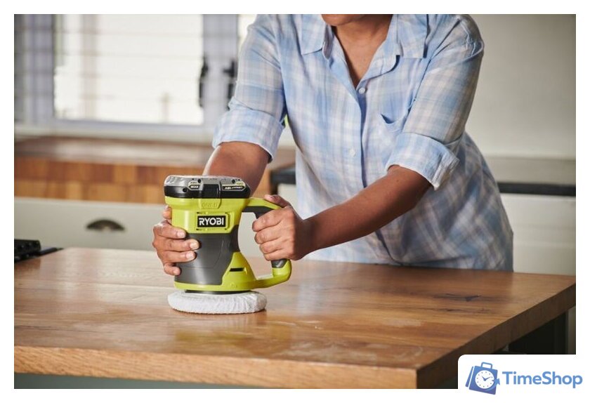 Полировальная машина Ryobi RBP18150-0 5133005617 (без АКБ) - Изображение №4 — Интернет-магазин Time-Shop