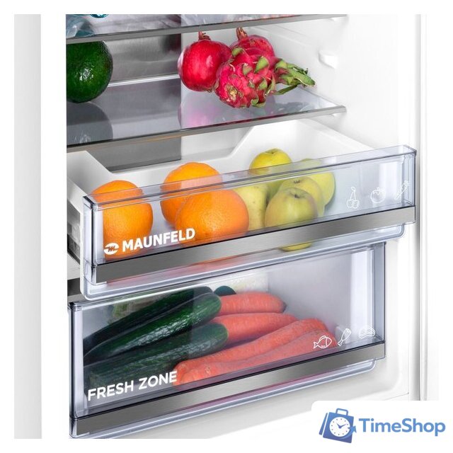 Холодильник MAUNFELD MBF17754NFWHGR Lux - Изображение №9 — Интернет-магазин Time-Shop