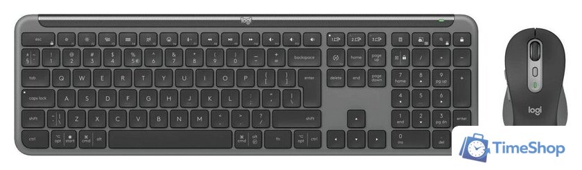 Офисный набор Logitech Signature Slim Combo MK950 920-012490 (графит, нет кириллицы) - Изображение №1 — Интернет-магазин Time-Shop