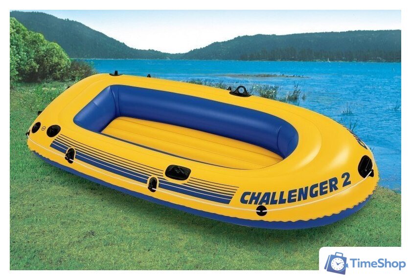 Гребная лодка Intex Challenger 2 Set (Intex-68367) - Изображение №3 — Интернет-магазин Time-Shop