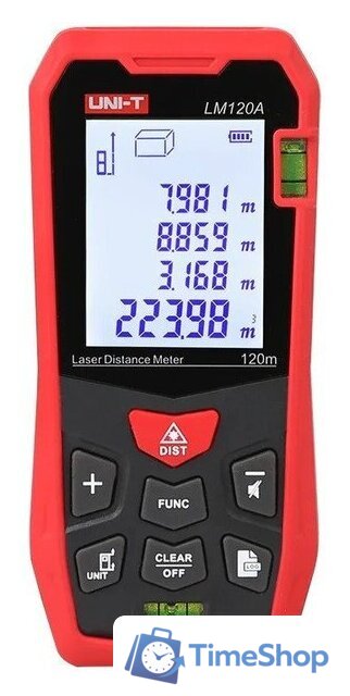 Лазерный дальномер UNI-T LM120A - Изображение №1 — Интернет-магазин Time-Shop