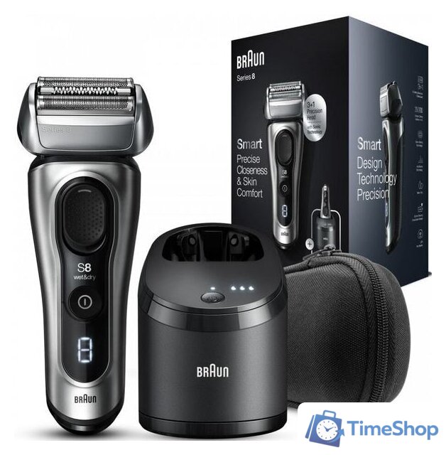Электробритва Braun Series 8 8467cc Wet & Dry - Изображение №3 — Интернет-магазин Time-Shop