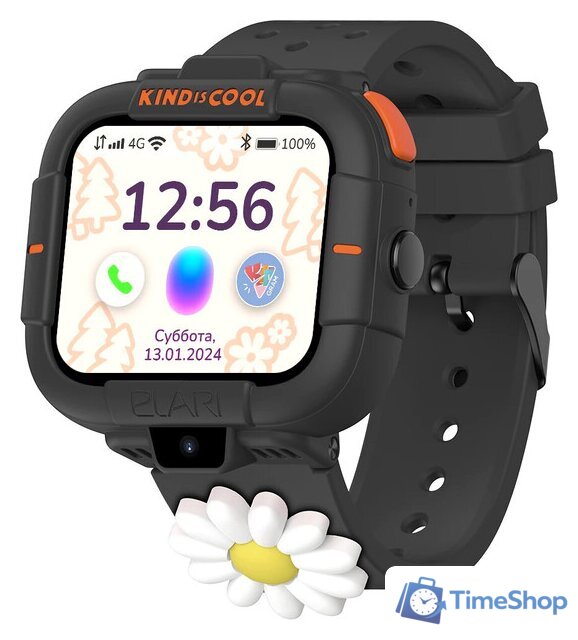 Детские умные часы Elari KidPhone MB (черный) - Изображение №1 — Интернет-магазин Time-Shop