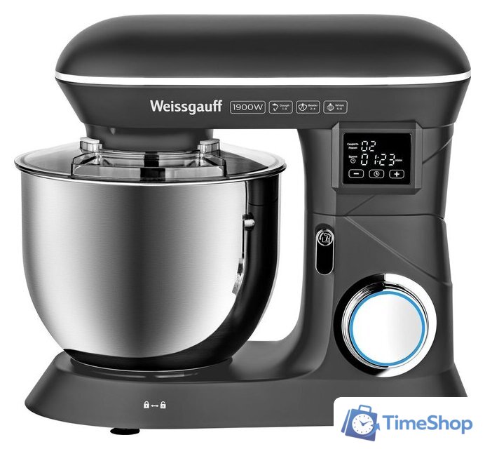 Планетарный миксер Weissgauff WSM 190 PDT Metal Gear Silent - Изображение №15 — Интернет-магазин Time-Shop