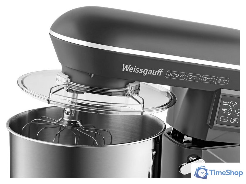 Планетарный миксер Weissgauff WSM 190 PDT Metal Gear Silent - Изображение №20 — Интернет-магазин Time-Shop