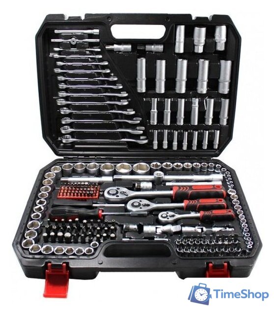 Универсальный набор инструментов ForceKraft FK-38841 (216 предметов) - Изображение №3 — Интернет-магазин Time-Shop