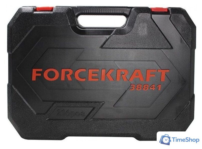 Универсальный набор инструментов ForceKraft FK-38841 (216 предметов) - Изображение №2 — Интернет-магазин Time-Shop