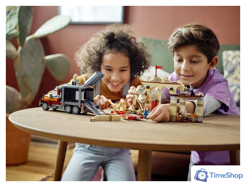 Конструктор LEGO Jurassic World 76948 Побег атроцираптора и тираннозавра - Изображение №7 — Интернет-магазин Time-Shop