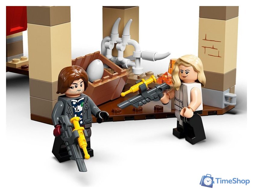 Конструктор LEGO Jurassic World 76948 Побег атроцираптора и тираннозавра - Изображение №6 — Интернет-магазин Time-Shop