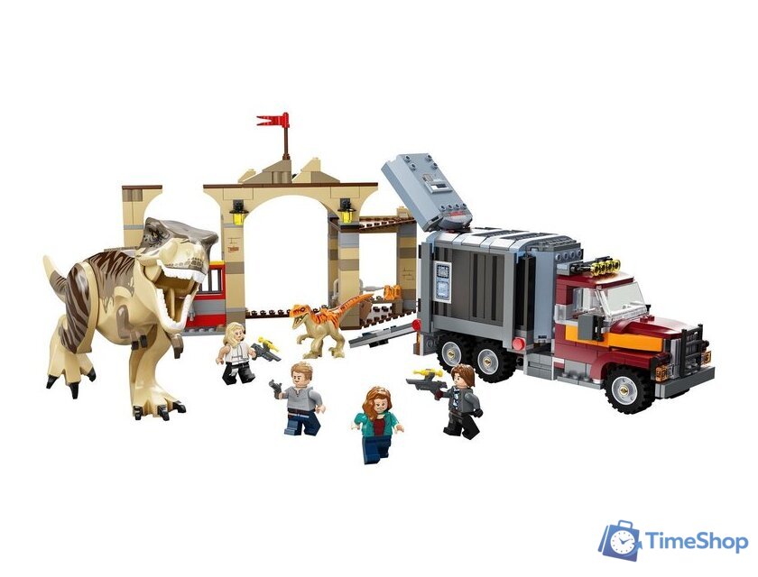 Конструктор LEGO Jurassic World 76948 Побег атроцираптора и тираннозавра - Изображение №2 — Интернет-магазин Time-Shop