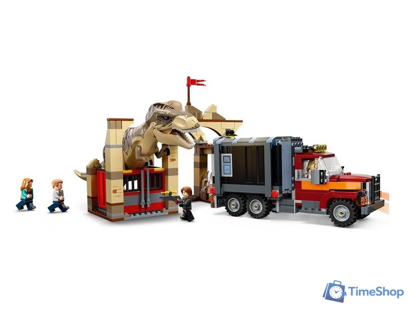 Конструктор LEGO Jurassic World 76948 Побег атроцираптора и тираннозавра - Изображение №3 — Интернет-магазин Time-Shop