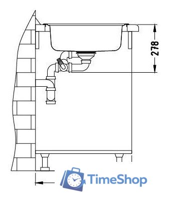Кухонная мойка Alveus Line 70 - Изображение №6 — Интернет-магазин Time-Shop