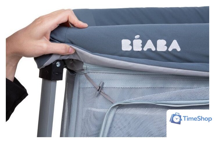 Манеж-кровать Beaba Lit Parapluie 3 в 1 Mineral Gris 946001 - Изображение №10 — Интернет-магазин Time-Shop