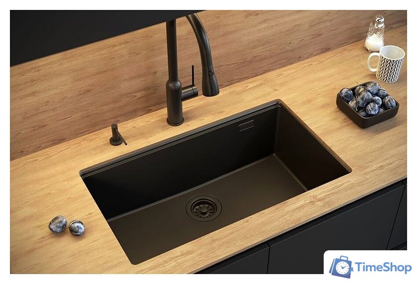 Кухонная мойка Quadron HQD7644U1PVDG1U - Изображение №4 — Интернет-магазин Time-Shop