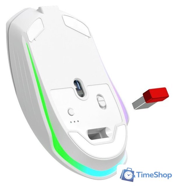 Игровая мышь Defender Whisper GM-209 (белый) - Изображение №6 — Интернет-магазин Time-Shop