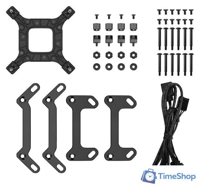 Система жидкостного охлаждения для процессора DeepCool LM420 R-LM420-BKDMMC-1 - Изображение №5 — Интернет-магазин Time-Shop