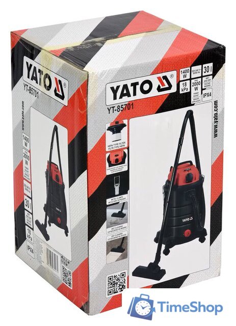 Пылесос Yato YT-85701 - Изображение №4 — Интернет-магазин Time-Shop