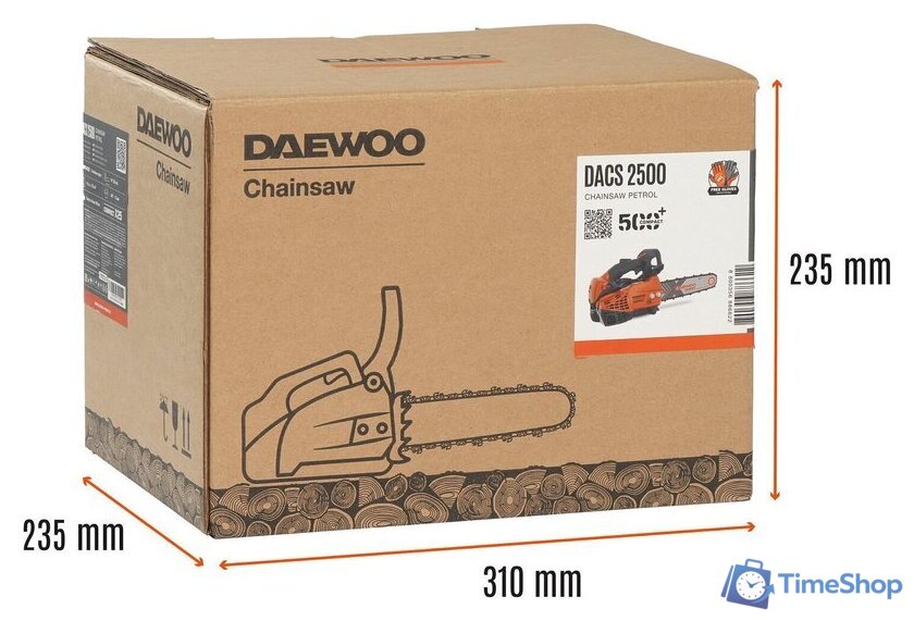 Бензопила Daewoo Power DACS 2500 - Изображение №16 — Интернет-магазин Time-Shop