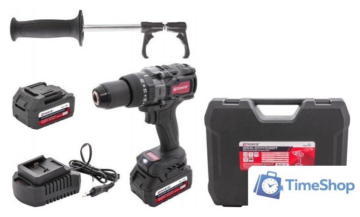 Ударная дрель-шуруповерт Thorvik BBID12160 (с 2-мя АКБ, кейс) - Изображение №1 — Интернет-магазин Time-Shop