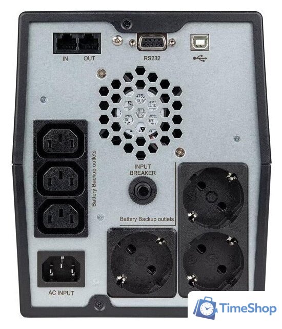 Источник бесперебойного питания SmartWatt UPS UNI Pro LCD 1000 - Изображение №4 — Интернет-магазин Time-Shop