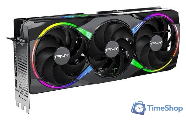 Видеокарта PNY GeForce RTX 5080 ARGB EPIC-X RGB Overclocked Triple Fan VCG508016TFXXPB1-O - Изображение №1 — Интернет-магазин Time-Shop