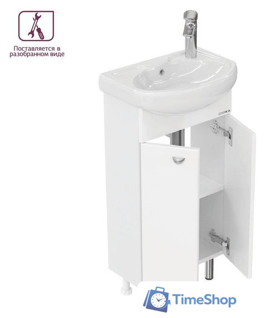  Onika Тумба под умывальник Азов 40.10 (104012) - Изображение №8 — Интернет-магазин Time-Shop