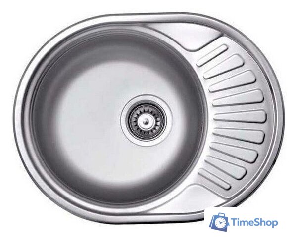Кухонная мойка КромРус EC 257 RUS (чаша слева, без сифона) - Изображение №1 — Интернет-магазин Time-Shop