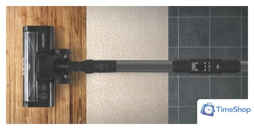 Пылесос Zelmer ZSVC511DF 81405974P (черный/розовый) - Изображение №7 — Интернет-магазин Time-Shop
