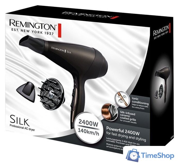 Фен Remington Silk AC9095 - Изображение №7 — Интернет-магазин Time-Shop