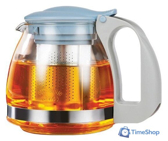 Заварочный чайник Lara LR06-19 (синий) - Изображение №1 — Интернет-магазин Time-Shop