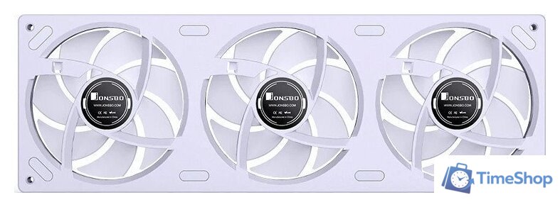 Комплект вентиляторов для корпуса Jonsbo ZB-360WR (белый) - Изображение №9 — Интернет-магазин Time-Shop