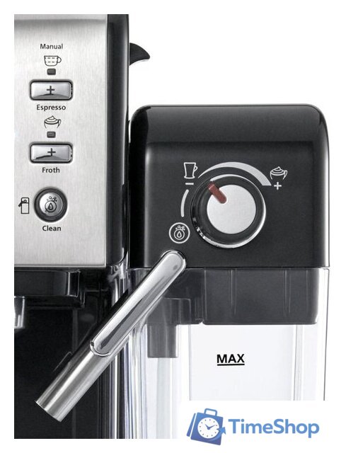 Рожковая кофеварка Breville Prima Latte II VCF108X - Изображение №7 — Интернет-магазин Time-Shop