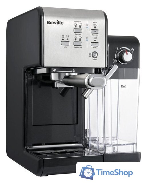 Рожковая кофеварка Breville Prima Latte II VCF108X - Изображение №4 — Интернет-магазин Time-Shop