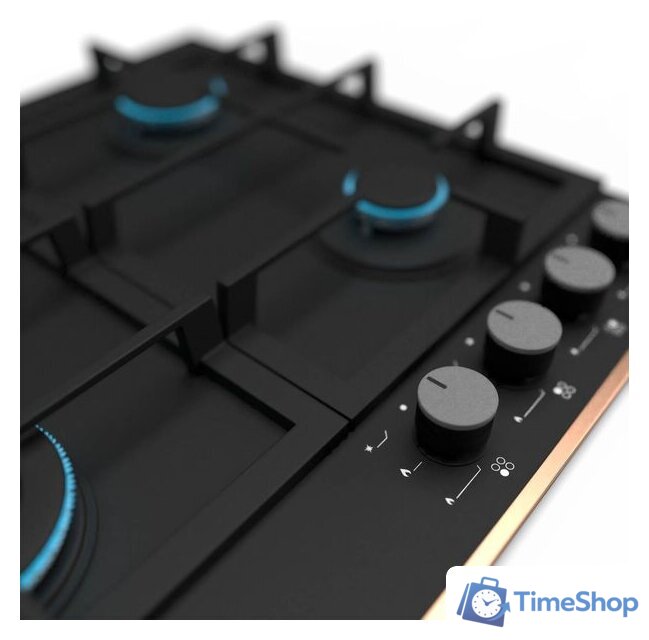Варочная панель Kernau KGH 6464 Copper - Изображение №3 — Интернет-магазин Time-Shop