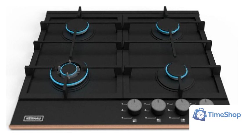Варочная панель Kernau KGH 6464 Copper - Изображение №2 — Интернет-магазин Time-Shop