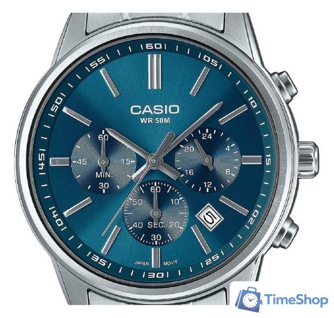 Наручные часы Casio MTP-E515D-2A1 - Изображение №3 — Интернет-магазин Time-Shop