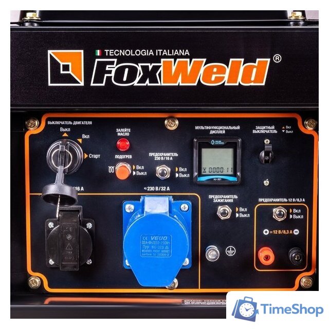 Дизельный генератор FoxWeld Expert D5500-1 - Изображение №7 — Интернет-магазин Time-Shop