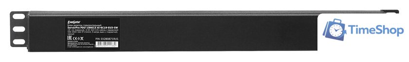 Блок розеток ExeGate ServerPro PDU-19H013 Al-6C19-EU3CU - Изображение №2 — Интернет-магазин Time-Shop