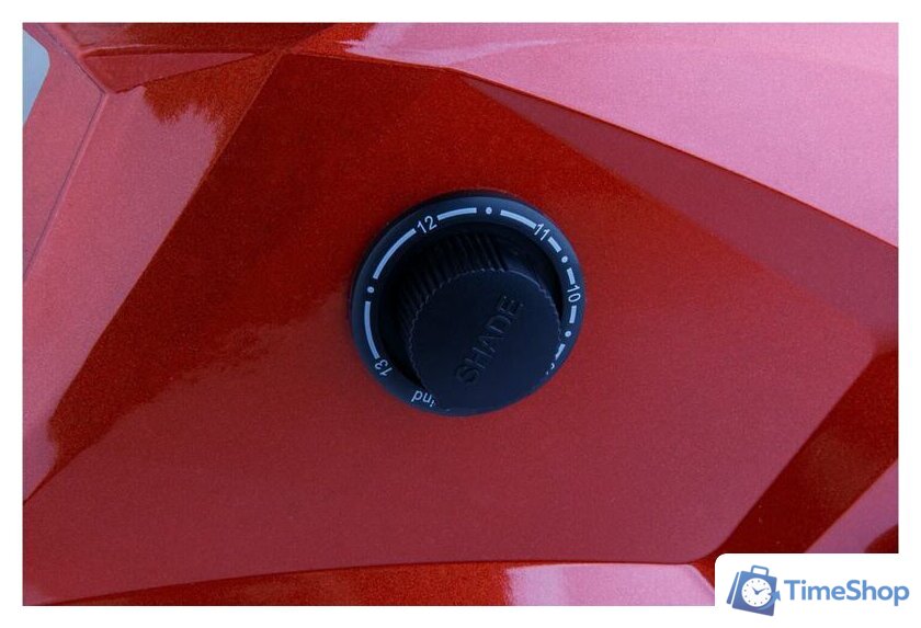 Сварочная маска Solaris ASF650Х (красный металлик) - Изображение №5 — Интернет-магазин Time-Shop
