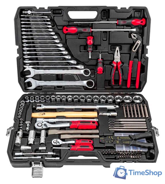 Универсальный набор инструментов ForceKraft FK-41391-5 (139 предметов) - Изображение №1 — Интернет-магазин Time-Shop